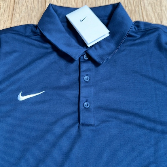 Nike Men's Dri-FIT Franchise Polo Navy - Picture 5 of 10